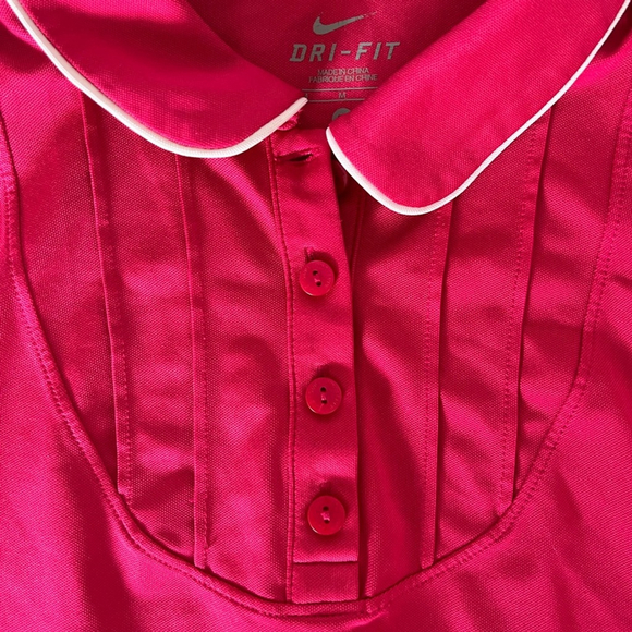 *SALE* Nike Dri-Fit Cap Sleeve Golf Polo Shirt - Picture 2 of 4